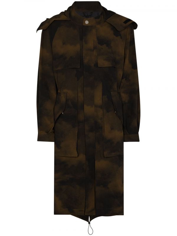  A-cold-wall* Camouflage Print Coat - Multicolour 