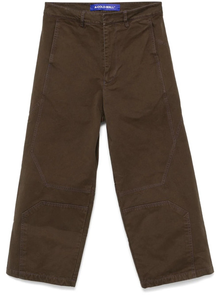  A-cold-wall* Format Wide-leg Trousers - Brown 