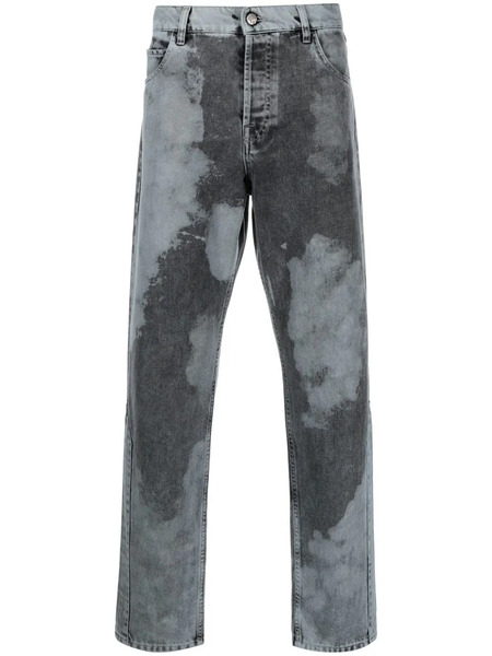  A-cold-wall* Gradient-effect Design Trousers - Grey 