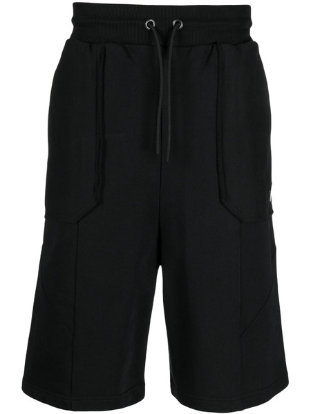  A-cold-wall* Logo-patch Bermuda Shorts - Black 