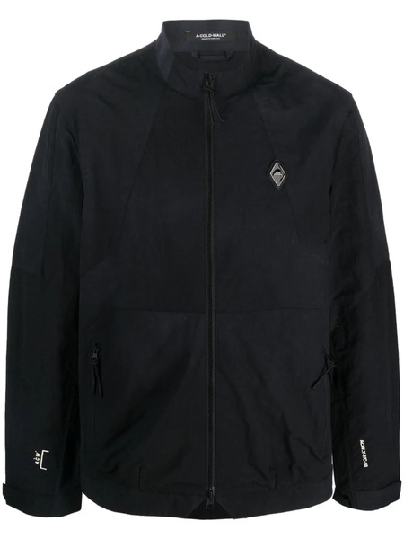  A-cold-wall* Logo-patch Zip-fastening Jacket - Grey 
