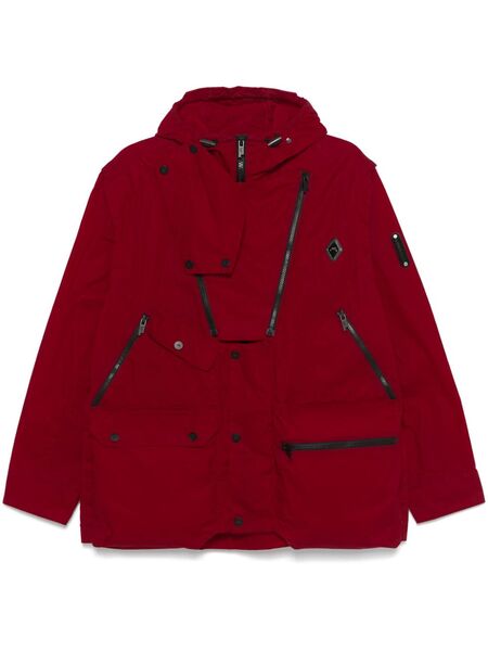  A-cold-wall* Logo-plaque Jacket - Red 