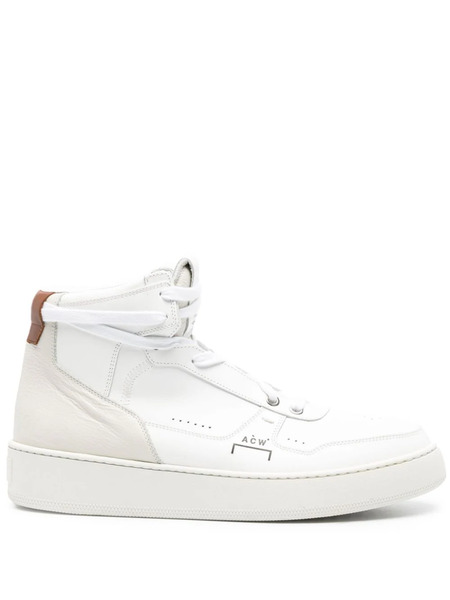  A-cold-wall* Luol High-top Leather Sneakers - White 