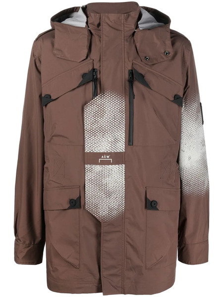  A-cold-wall* M-65 Graphic-print Jacket - Brown 