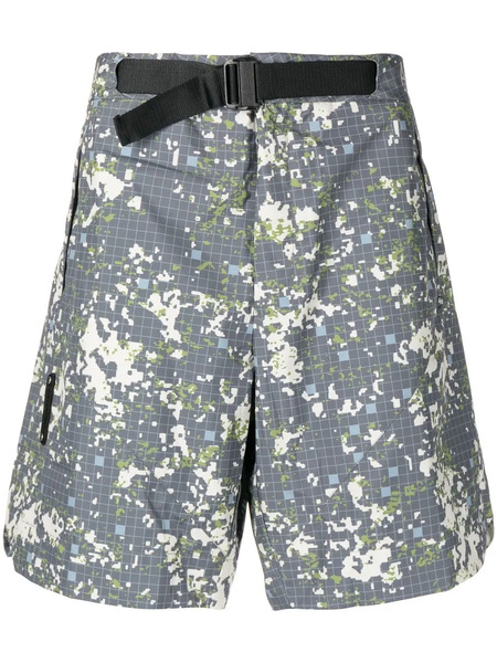  A-cold-wall* Nephin Belted Bermuda Shorts - Multicolour 