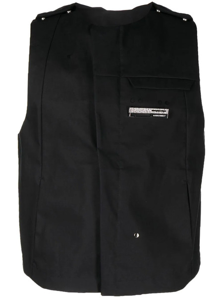 A-cold-wall* Paneled Gilet - Black 