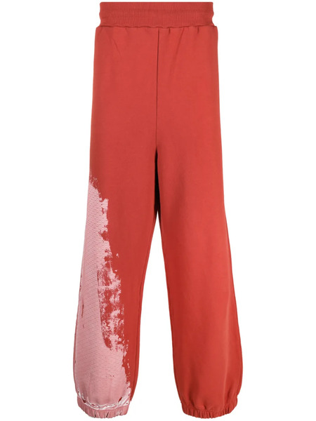  A-cold-wall* Tie-dye Pattern Track Pants - Red 