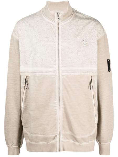  A-cold-wall* Zip-up bone Hoodie - Neutrals 
