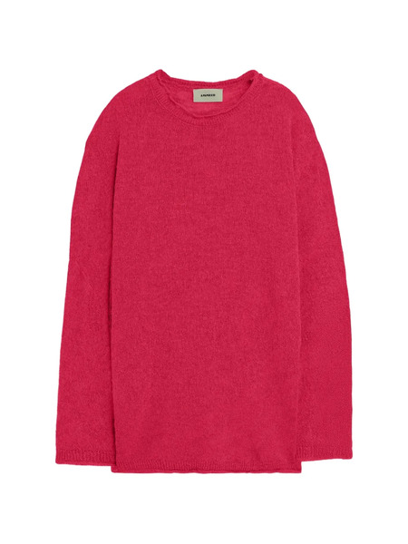  A Paper Kid Crew-neck Sweater - Pink 