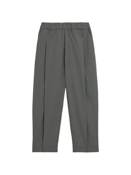 A Paper Kid Elasticated Pleated Trousers - Black 