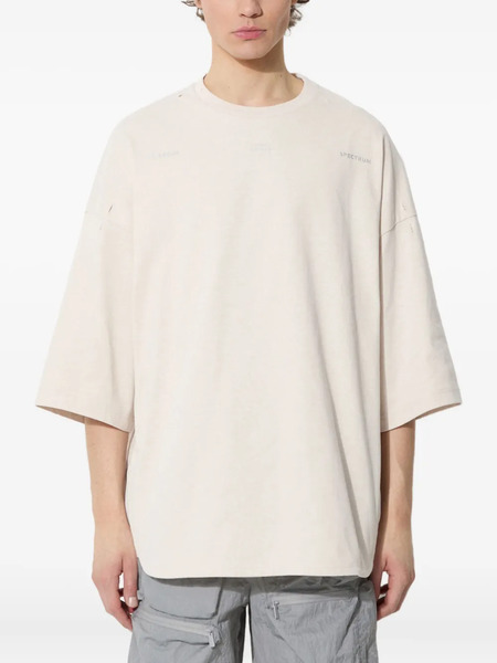  A.a. Spectrum Logo-print T-shirt - Neutrals 