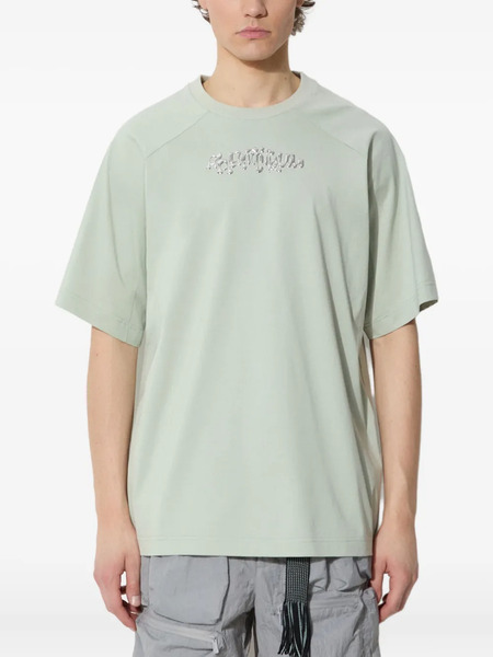  A.a. Spectrum Raglan-sleeve Metallic-embellishments T-shirt - Green 