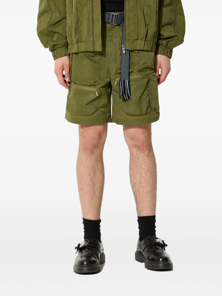  A.a. Spectrum Wadrian Belted Cargo Shorts - Green 