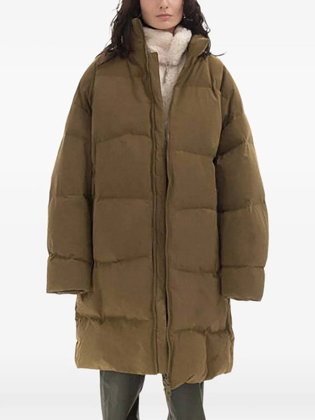  A.a. Spectrum Zip-up Padded Jacket - Brown 
