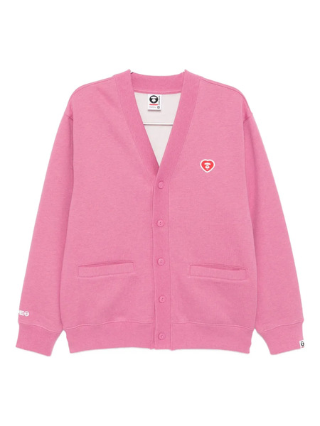  Aape By *a Bathing Ape® Button-up Cardigans - Pink 