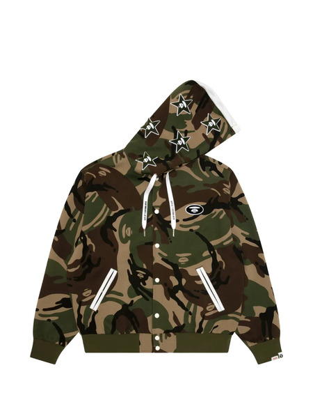  Aape By *a Bathing Ape® Camouflage Jacket - Green 