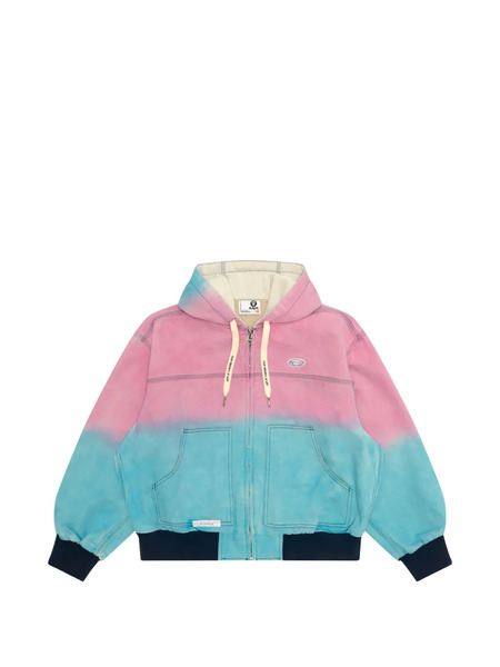  Aape By *a Bathing Ape® Dip-dye Hooded Jacket - Pink 