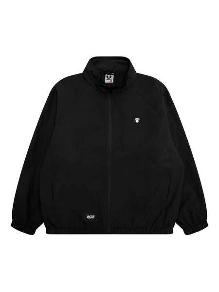  Aape By *a Bathing Ape® Logo Embroidered Jacket - Black 