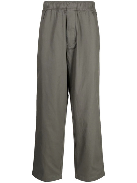  Aape By *a Bathing Ape® Logo-patch Elasticated-waist Trousers - Grey 