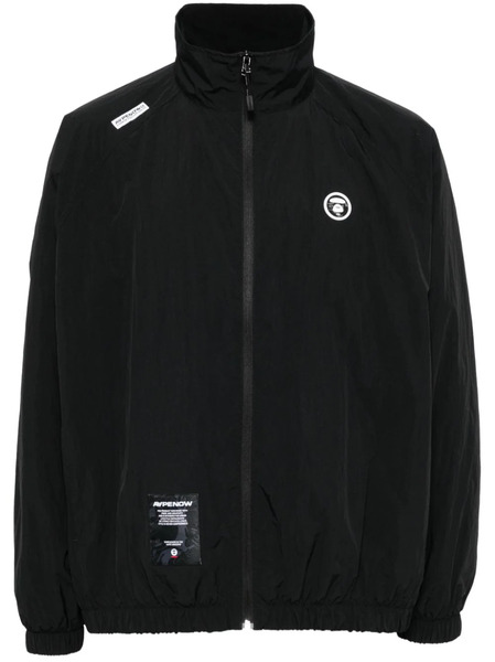  Aape By *a Bathing Ape® Logo-patch Jacket - Black 