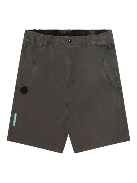  Aape By *a Bathing Ape® Logo-patch Shorts - Grey 