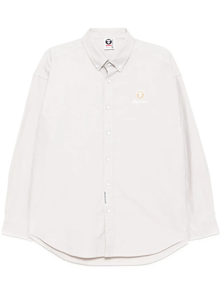  Aape By *a Bathing Ape® Long Sleeves Shirt - Neutrals 
