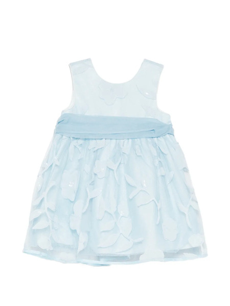 Abel & Lula Floral-pattern Dress - Blue 