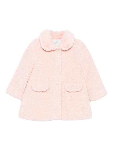  Abel & Lula Welt-pockets Textured Jacket - Pink 