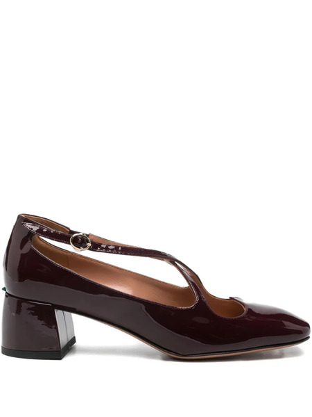  A.bocca 45mm Criss-cross Square-toe Pumps - Red 