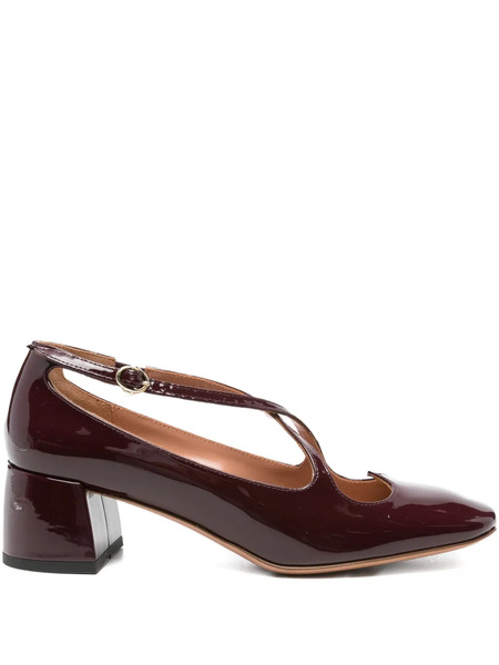  A.bocca Two For Love Cross-strap Pumps - Red 