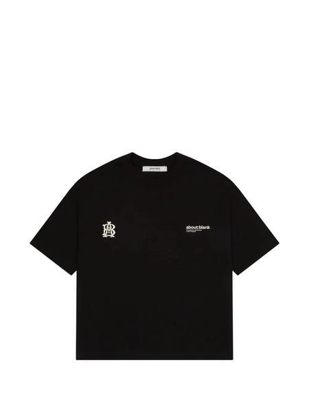  Aboutblank Crew-neck T-shirt - Black 