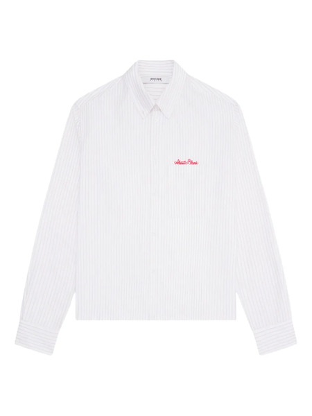  Aboutblank Oxford Script Striped Shirt - White 