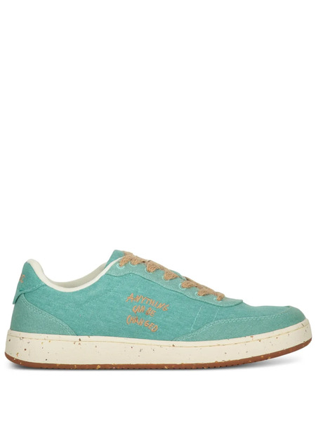  Acbc Logo-embroidered Sneakers - Green 