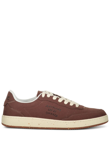  Acbc Logo-print Sneakers - Brown 