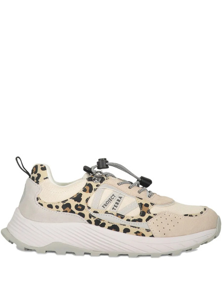 Acbc Project Terra Leopard-print Sneakers - Neutrals 
