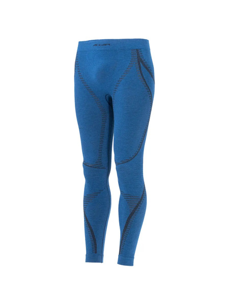  Accapi Ergowool Patterned Wool Leggings - Blue 