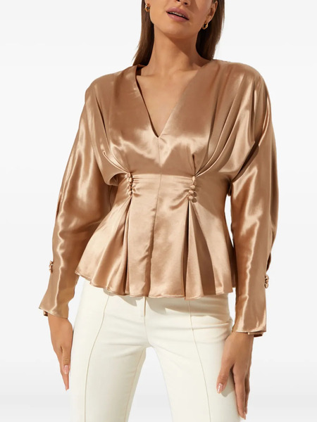  Acler Button-embellishment Blouse - Neutrals 