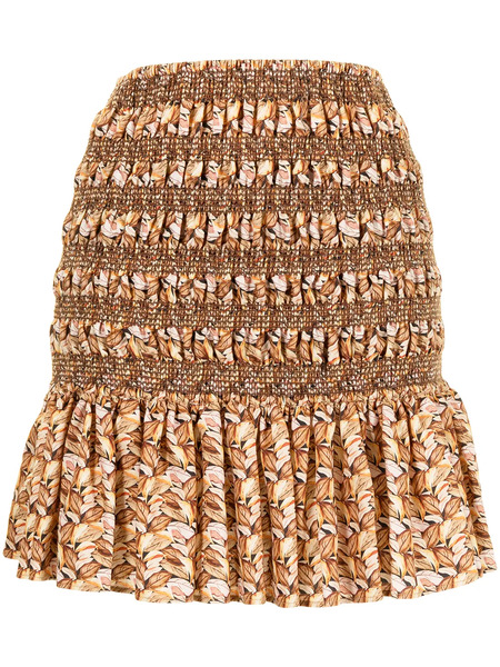  Acler Kyle Skirt - Brown 