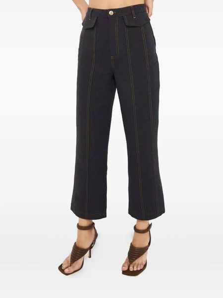  Acler Rosina Topstitching Jeans - Blue 