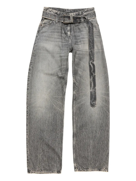  Acne Studios Belted Trousers - Grey 