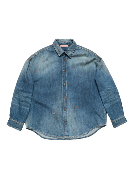  Acne Studios Button-front Denim Shirt - Blue 