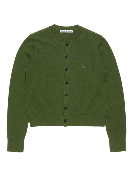  Acne Studios Buttoned Cardigan - Green 