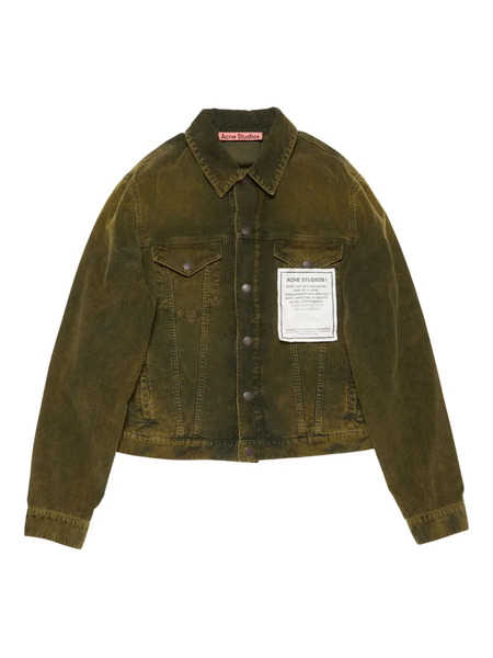  Acne Studios Corduroy Jacket - Green 