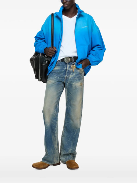  Acne Studios Cotton Zipped Jacket - Blue 