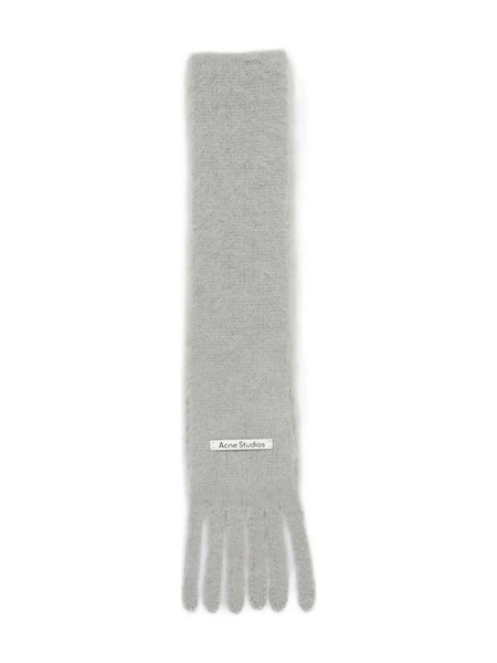  Acne Studios Fringed Scarf - Grey 