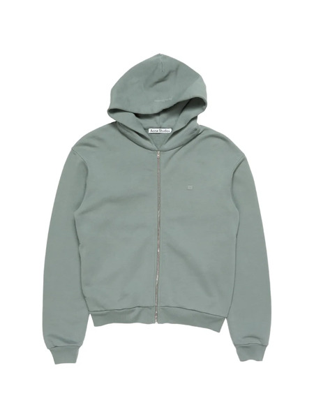  Acne Studios Hooded Zip Sweatshirt - Green 