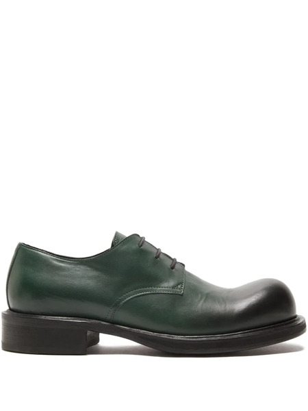  Acne Studios Leather Derby Shoes - Green 