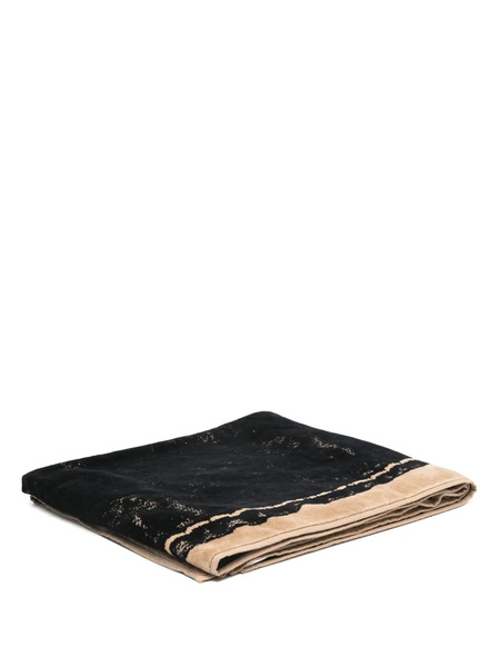  Acne Studios Logo-jacquard Beach Towel - Neutrals 