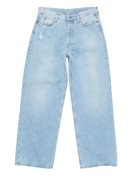  Acne Studios Logo-patch Jeans - Blue 