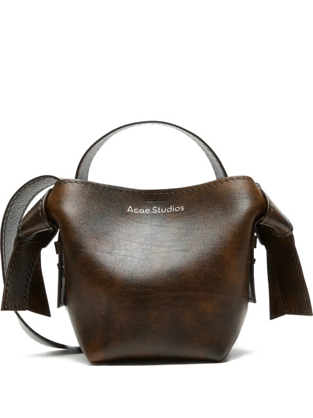  Acne Studios Mini Musubi Shoulder Bag - Brown 